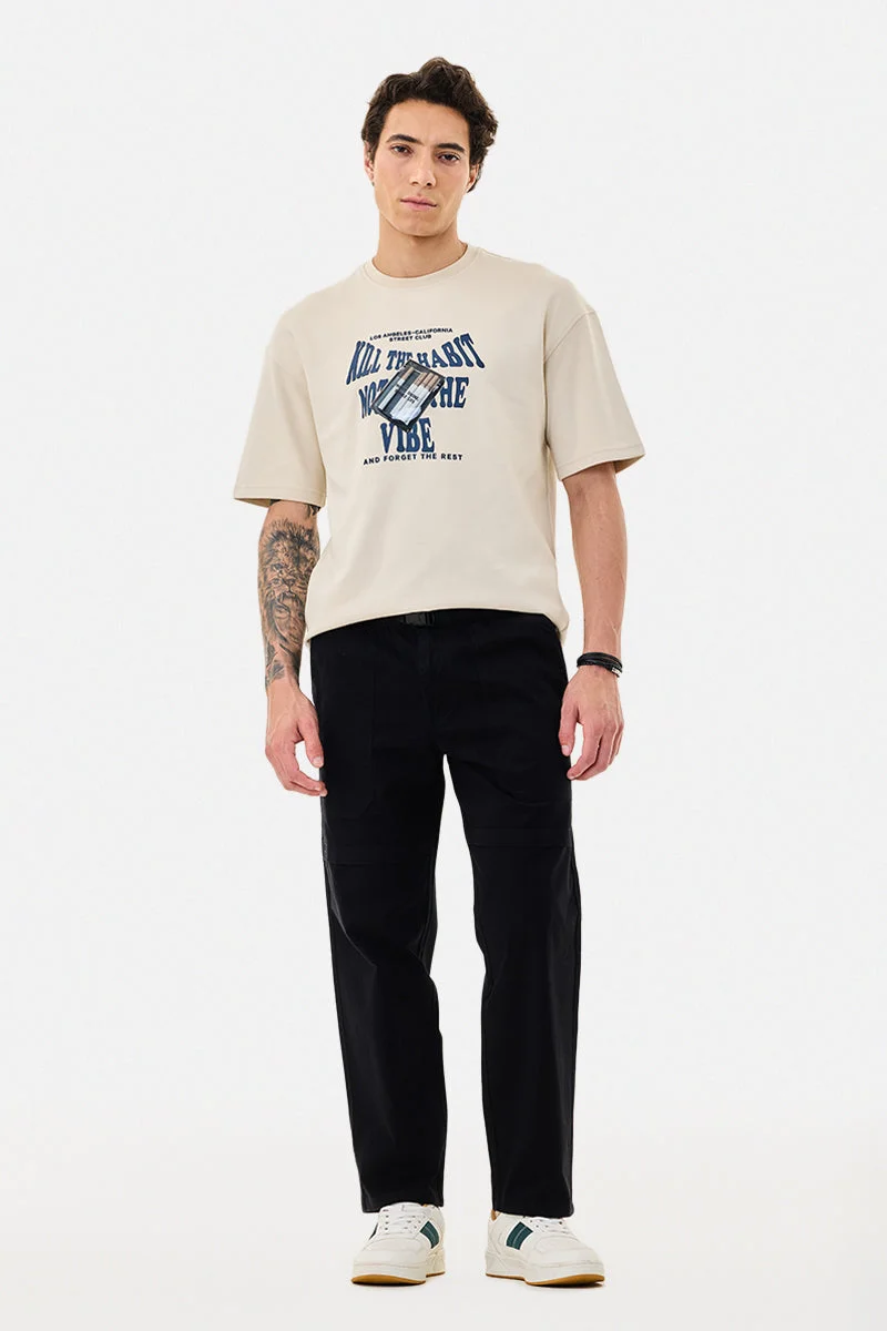 SNITCH Straight Fit Stretch Cargo Pants